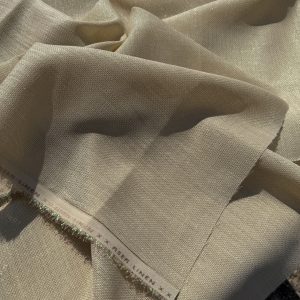 Simli Linen Fildişi